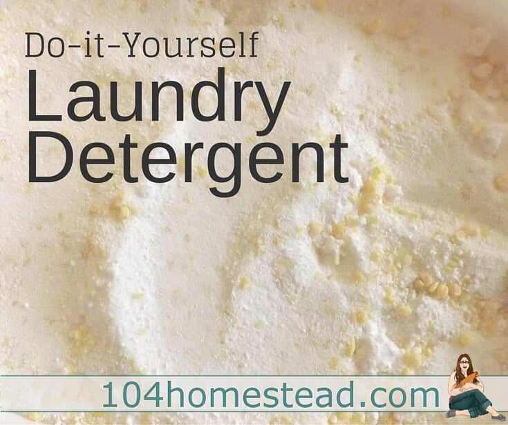 Laundry Detergent Without the Yuck - Made at Home