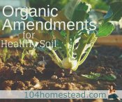 Organic Amendments for Healthy Soil