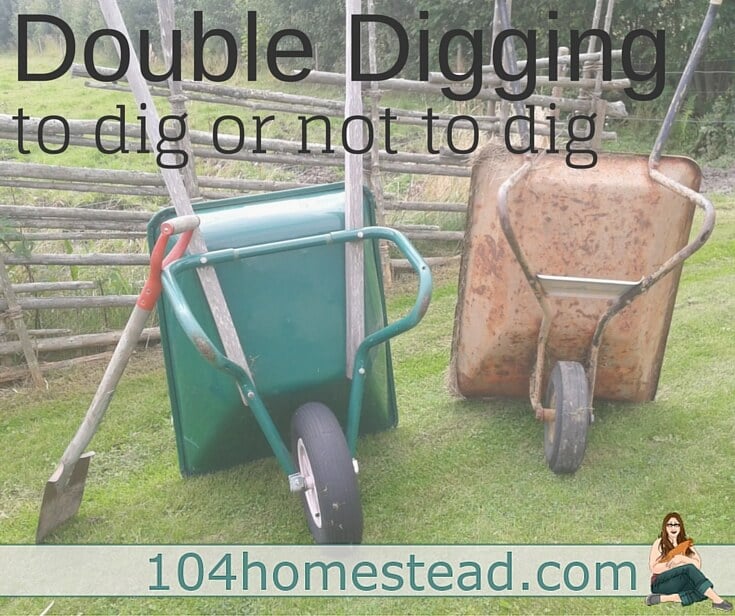 To Dig or Not to Dig: Double Digging