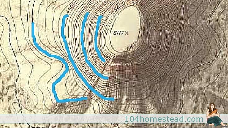 Swales are an amazing permaculture implementation for your homestead - It's a designing system that work harder than you do. 