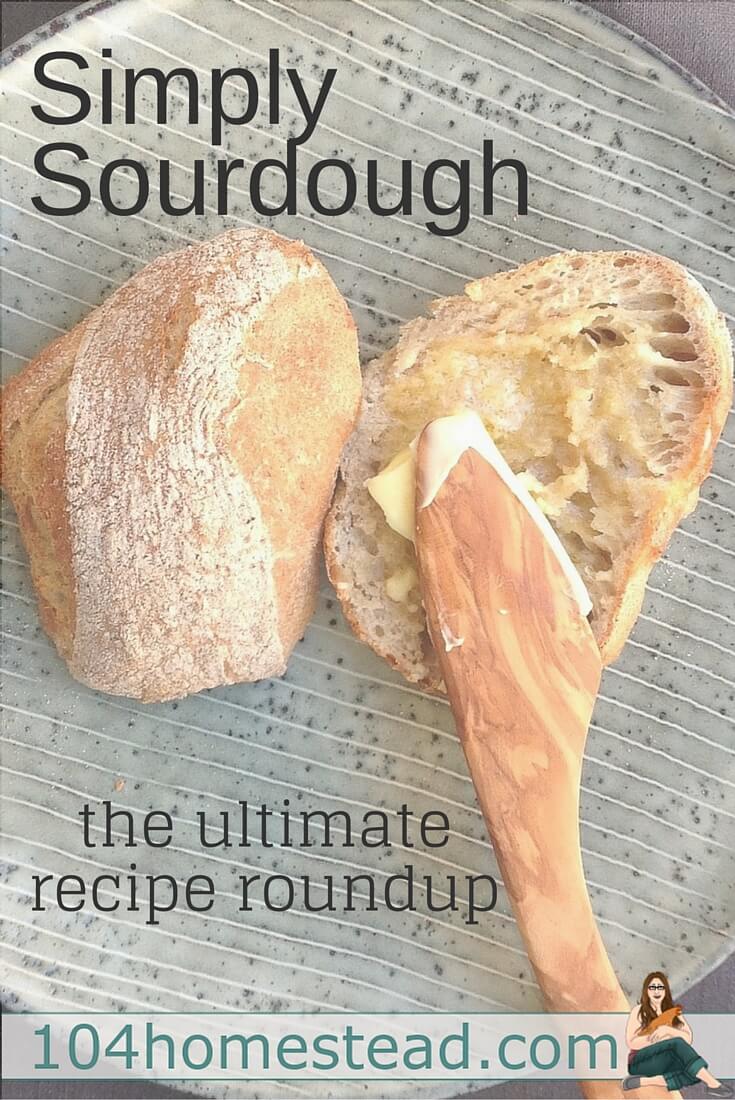 I don't know about you, but I love sourdough. I still haven't managed to master making sourdough breads, but these fabulous recipes certainly have me inspired to try a bit harder.