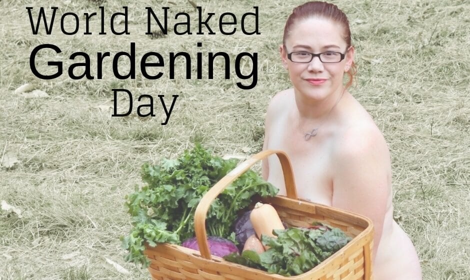 in aid of naked gardening day - YouTube