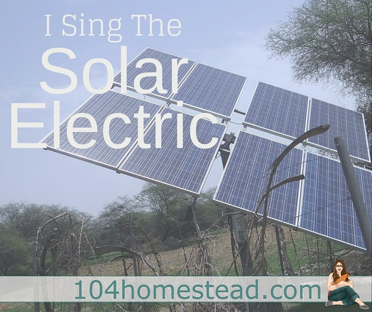 I Sing the Solar Electric