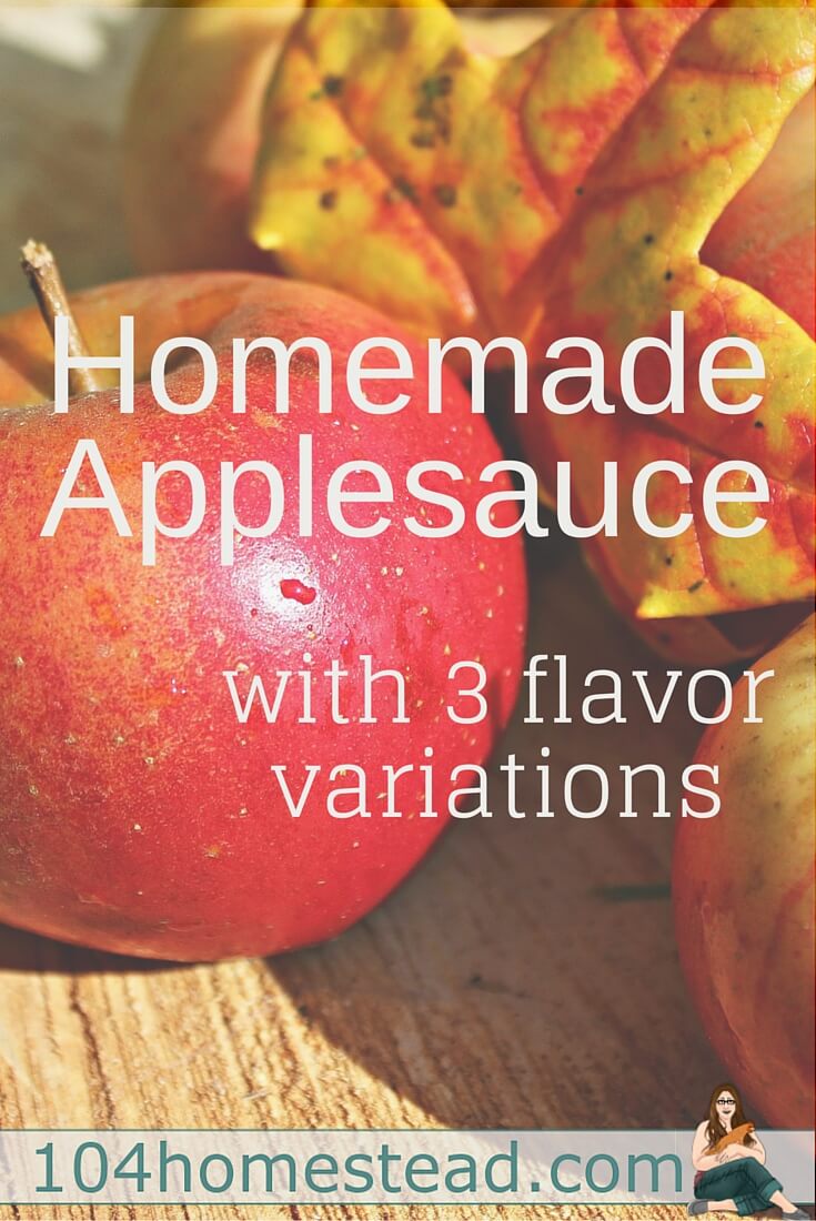 I eat applesauce not only as a snack, but I also enjoy recipes using applesauce. Homemade applesauce is delicious, but I like to give it some pizzazz with add-ons.