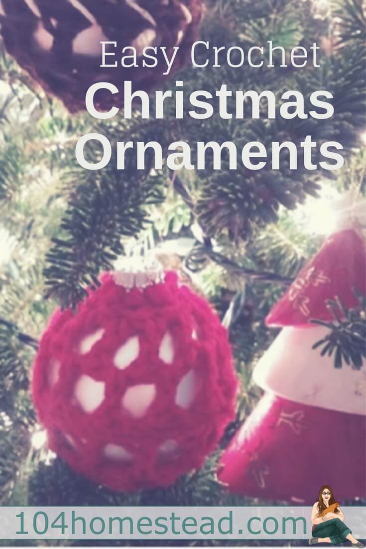 I love the simplicity of these crochet Christmas ornaments. It’s perfect to add a little something extra to your tree. Enjoy DIYing your holiday season.