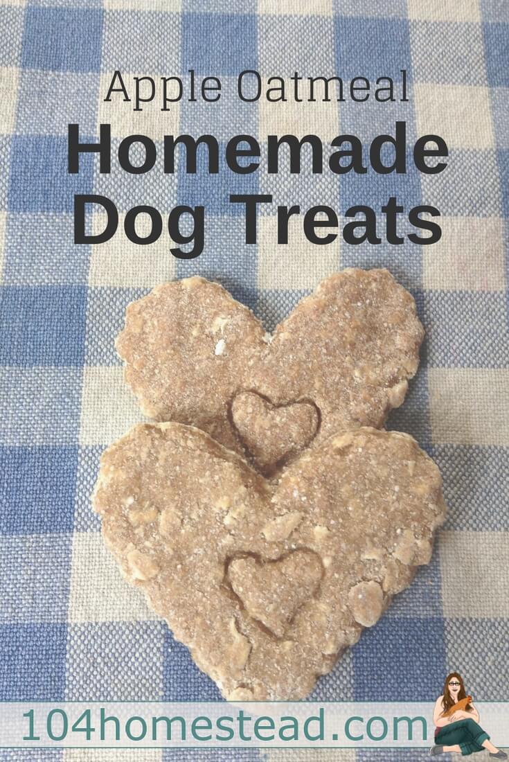 The best thing about homemade dog treats is that you control the ingredients. They're also fresher and free of additives. Try this easy recipe today! 