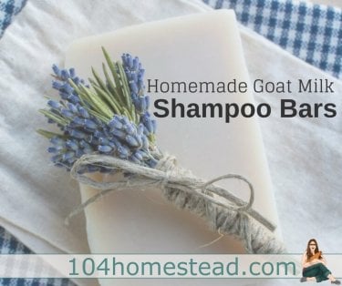 These goat milk shampoo bars offer a great lathering experience, along with a creamy and luxurious feel thanks to a generous helping of goat's milk.