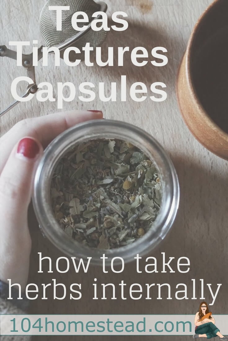 You may be wondering what to do with that herb a friend said would help with indigestion. Learn about choosing between an herbal tea, tincture, or capsule.
