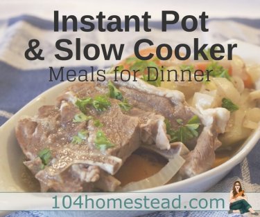 Some tips for using slow cookers and an Instapot, plus plenty of recipes to keep your dinners covered whenever the need arises. 