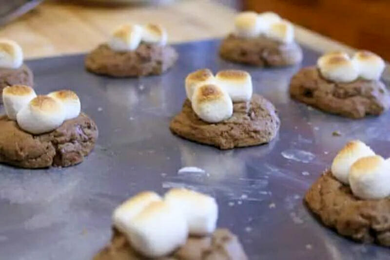 Hot Chocolate Cookies