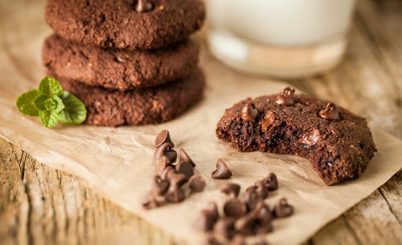 Double Chocolate Chip Cookies (Regular & Gluten-Free)