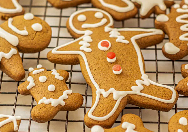 Sourdough Gingerbread Cookies