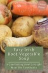 A rustic spread of potatoes, parsnips, carrots, and turnips, ready to be turned into a delicious Irish root vegetable soup.