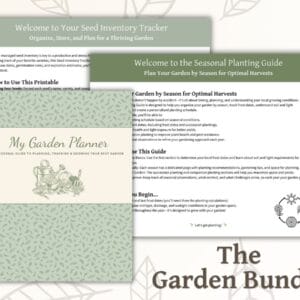 Garden Planning Bundle